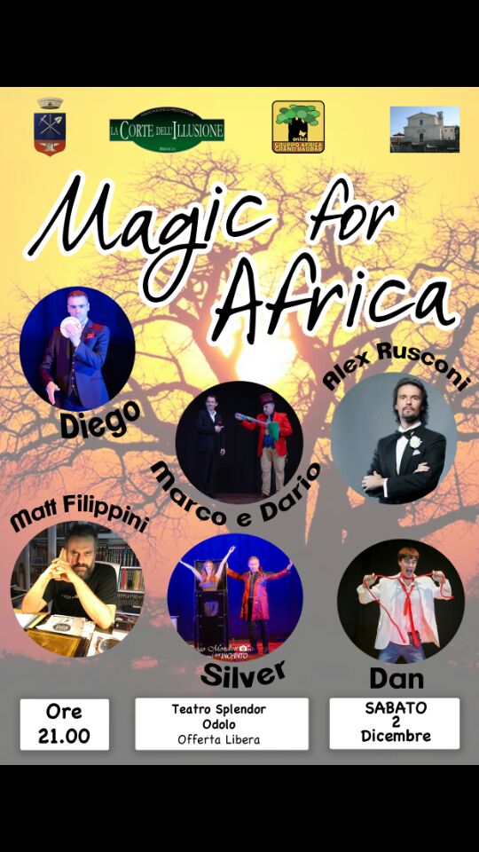 Serata di magia – Magic for Africa